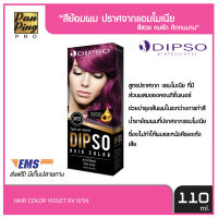 DIPSO professional ดิ๊พโซ่ แฮร์ คัลเลอร์ สีม่วงไวโอเลต อาร์วี 0/56  SP21 DIPSO HAIR COLOR VIOLET RV 0/56