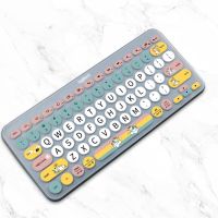 ☊ Applicable to all standard keyboards painted color keyboard protective film silicone dustproof keyboard protective film