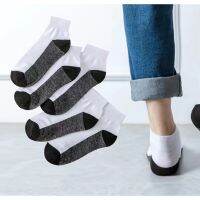 {Sock Shop} ถุงเท้าผ้าฝ้ายถุงเท้านักเรียน AC-15สำหรับผู้ชายผู้หญิง12คู่