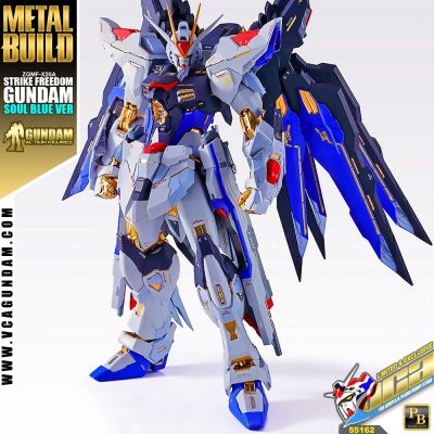 BANDAI TAMASHII NATIONS METAL BUILD STRIKE FREEDOM GUNDAM SOUL BLUE VER กันดั้ม ฟิกเกอร์ VCA GUNDAM