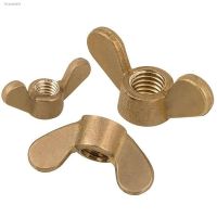 ♘✽㍿ Solid Brass Wing Nuts Butterfly Nuts Hand Tighten Nuts For Bolts Screws M3 M4 M5 M6 M8 M10 M12