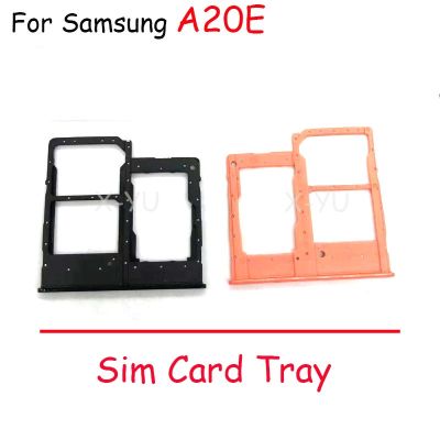 10PCS สําหรับ Samsung Galaxy A10E A20E A202 A202F A202DS ซิมการ์ดสล็อตถาดใส่ซิมการ์ดซ็อกเก็ตเครื่องอ่าน