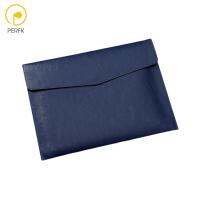 Perfk โฟลเดอร์หนัง PU ที่จัดระเบียบแฟ้มแบบแผ่ออกได้แบบพกพาสำหรับการเรียนการสอนที่บ้านครอบครัว