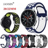 【CC】 Watchband 20mm 22mm Silicone Band 3 46mm 42 2 GT2 bip 4