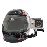 ที่ยึดหมวกกันน็อค Mount อุปกรณ์เสริมกล้องแอคชั่นสำหรับ SJCAM Go Pro ฯลฯการใช้กล้องแอคชั่นทั้งหมด