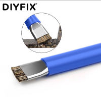 【Cod】 fuhe325196378 DIYFIX 135มิลลิเมตรฮาร์ดแปรงที่มีสองหัวสำหรับโทรศัพท์มือถือเมนบอร์ด IC BGA บัดกรีกำจัดฝุ่นทำความสะอาดเครื่องมือ