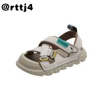 rttj4 ✉ Childrens sandals 2022 summer new boys Baotou hollow childrens shoes sports and leisure girls fashion beach shoes trend