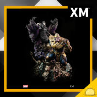 Thanos with Lady Death : Marvel Premium Collectibles Series Statue 1/4 Scale By XM Studios งานปั้น ของเล่นของสะสม