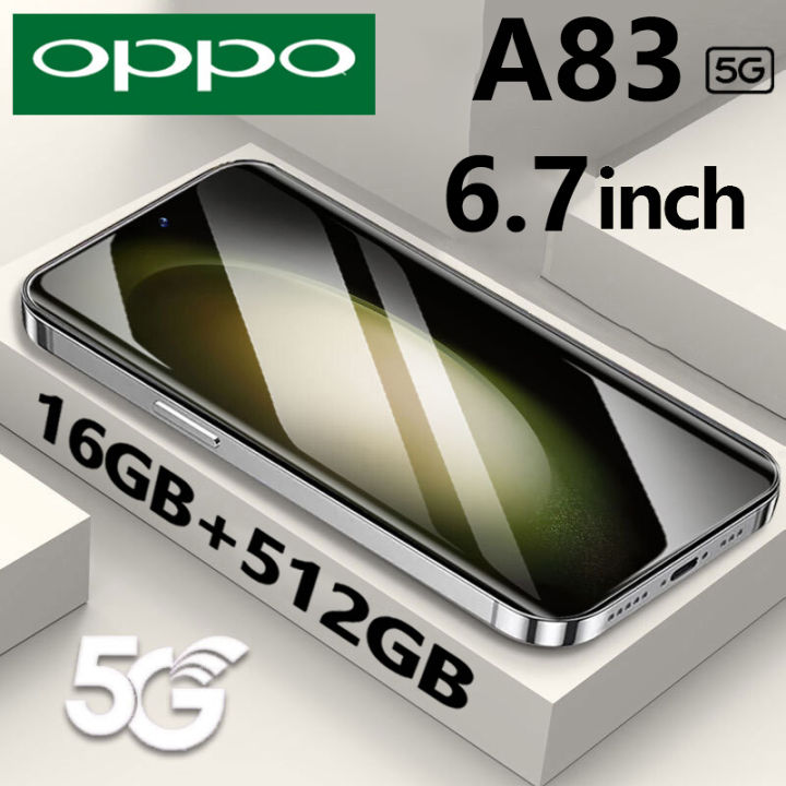 โทรศัพท์มือถือ Oppq A83 5G โปรโมชั่นใหม่ 6.7 นิ้ว แรม16Gb รอม512Gb  24Mp+48Mp พิกเซลสูงมาก ปลดล็อคด้วยใบหน้า การทำงานที่ราบรื่น  หน่วยความจำขนาดใหญ่ ใส่ได้2ซิม ระบบนำทาง Gps คุณภาพดี ลดล้างสต๊อก โทรศัพท์ ราคาถูกๆ มือถือราคาถูกๆ โทรศัพท์สำหรับเล่นเกม ...