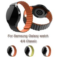 〖Bar watchband〗20มม. สำหรับ SamsungWatch 446มม. 42มม. สายแม่เหล็กสำหรับนาฬิกา4 40มม. 44มม. Quick Release Repalcement