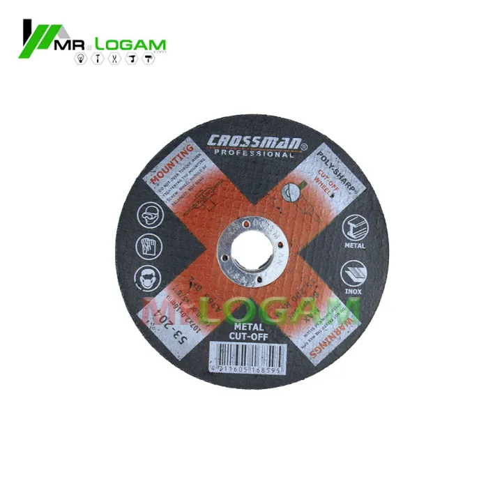 4" Crossman Professional Fibre Cutting Disc(100 Original) Heavy Duty