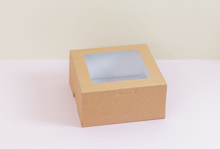 กล่องเค้ก-1-ปอนด์-100-ใบ-แพ็ค-ราคาส่ง-ขาว-คราฟ-กล่องเค้กฝาใส-กล่องกระดาษกล่องอาหาร-กล่องกระดาษ-ราคาส่ง-กล่องเค้กปอนด์ทรงสูง-กล่องขนมใส
