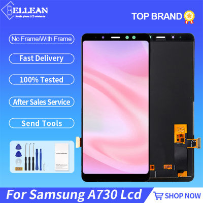 Catteny 6.0นิ้ว OLED สำหรับ Samsung Galaxy A730จอแอลซีดีหน้าจอสัมผัส Digitizer สมัชชา A730F A8บวกจอแสดงผลจัดส่งฟรี