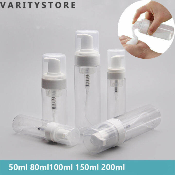 【Varitystore】 50/80/100/150/200ml Travel Foaming Soap Dispensers
