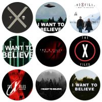 58mm The X Files I Want to Believe Kitchen Home Decor Refrigerator Magnet Bottle Opener Beer Coke