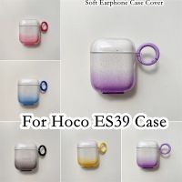 READY STOCK!  For Hoco ES39 Case Simple creative gradients for Hoco ES39 Casing Soft Earphone Case Cover