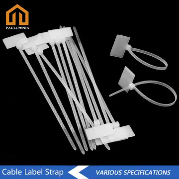 100pcs 8 Inch 200mm*3mm White Cable Wire Zip Ties Nylon Cable Tie Free  Shipping - Cable Ties - AliExpress