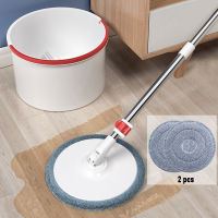 Joybos ไม้ถูพื้นไมโครไฟเบอร์ไม้ถูพื้นพร้อมถังผ้าเปียก Mop Squeeze Bathroom Cleaning Mop For Floor Home Kitchen Cleaner