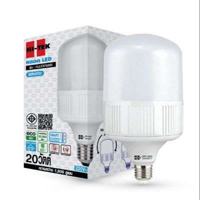HI-TEK LED ECO Series 20W E27 แสงขาว