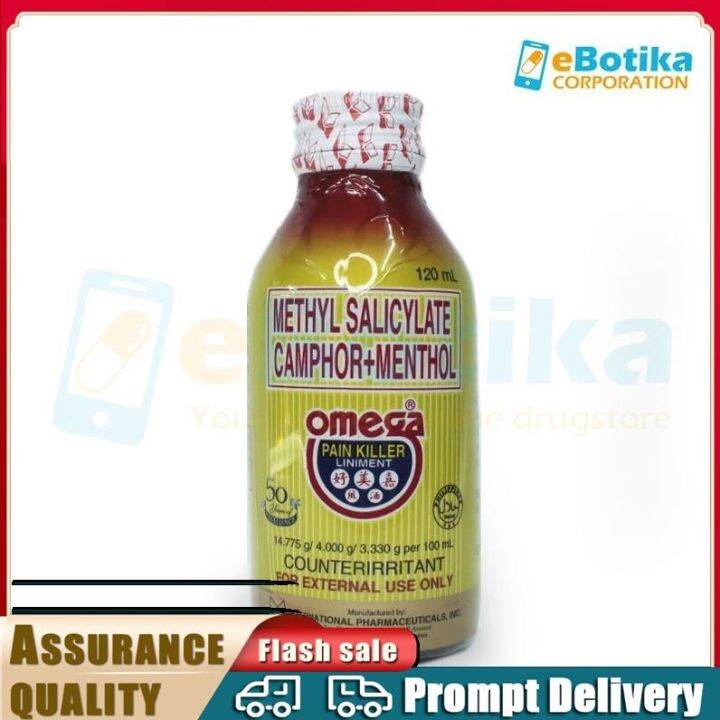 Omega Pain Killer Liniment 120ml Lazada PH
