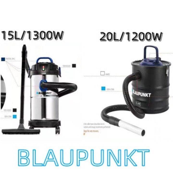 BLAUPUNKT Vacuum Cleaner Series Wet and Dry Vacuum Cleaner (15L/1300W