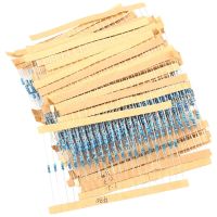 2600PCS 1/4W 130 Kinds Of Metal Film Resistors in Box Resistors Assortment Kits Fixed Resistor