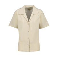 Khaki Bros. - คาคิ บรอส. - Ladies - Short Sleeve Shirt - เสื้อเชิ๊ตแขนสั้น - KL21S002 linen