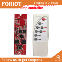 Foriot  ดีมอร์3.2V/3.7V โคมไฟพลังงานแสงอาทิตย์แผงวงจรโมดูลควบคุมไฟถนนโมดูลสำหรับไฟภูมิทัศน์พลังงานแสงอาทิตย์