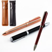 Luxurious Full Metal ballpoint Pen 0.7mm nib Golden Clip ball point Pen Business Office School stationery