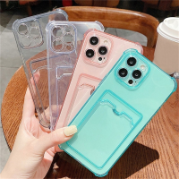 Card Inserting Case OPPO A5S A95 A74 A54 A94 A53 2020 A52 A92 A12 A7 A31 2020 F9 A91 Shockproof Clear Phone Cover caiweiqi