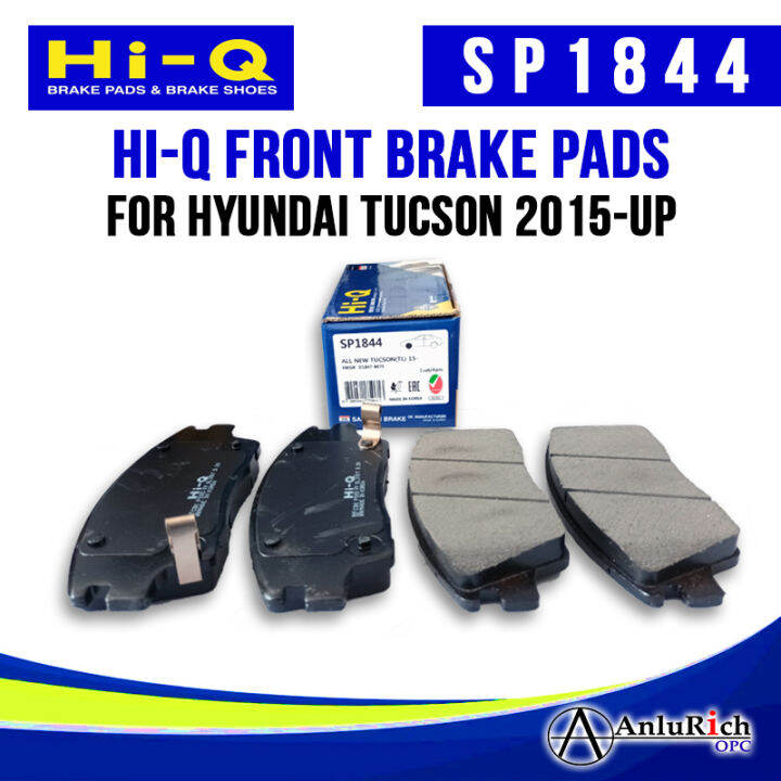 Hi-Q FRONT BRAKE PADS for HYUNDAI TUCSON 2015-UP (SP1844) | Lazada PH