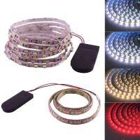 ☂۩ DC 5V Battery Powered LED Strip SMD 3528 60Leds/m TV BackLight Room Decor Flexible Ribbbon Rope LED Lights 0.5m 1m 2m