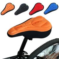 【LZ】✒∋☞  3D Gel Bicicleta Saddle Pad Soft Bike Seat Cover Almofada de espuma confortável Acessórios de ciclismo