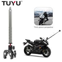 TUYU Motorcycle 3rd Person View Invisible Selfie Stick for GoPro Max Hero11 Insta360 One X3 X2 OneR Camera RAM Mount Accessories