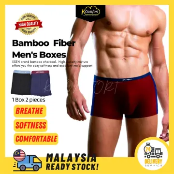 2 Pcs XSEN Bamboo Charcoal Men's Brief / Underwear