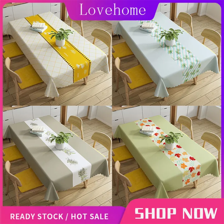 Lovehome Fresh Tablecloth For 2 4 6 8, What Size Table Cloth For 8 Seater
