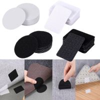 5pcs Strong Self Adhesive Fastener Tape Double-sided Sticker Adhesive Fastener Hook Loop For Bed Sheet Sofa Carpet Mats Supplies