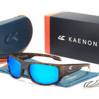 KAENON ใหม่ P Olarized ตกปลา TR90แว่นกันแดดผู้ชายผู้หญิงขับรถเฉดสีชายแว่นกันแดดขี่จักรยานฮาร์ดแว่นตากรณี UV400 KD-79