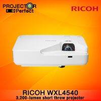 RICOH PJ WXL4540 Short Throw Laser Projector : WXGA resolution at 3,200 ANSI Lumens brightness and with a high contrast ratio of 13,000:1