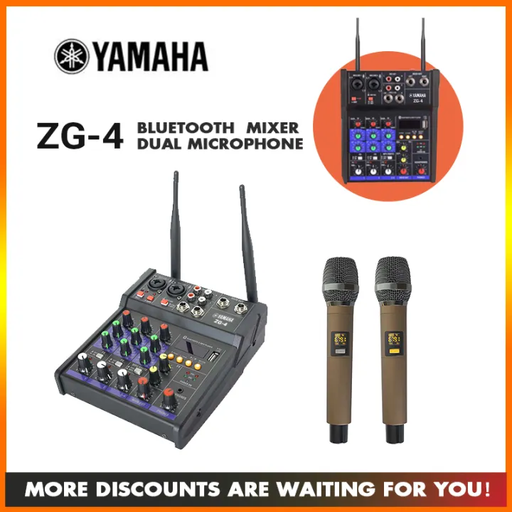 YAMAHA ZG4 Mini mixer Bluetooth wireless dual microphone YAMAHA G4
