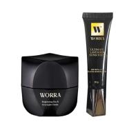 Worra by woranuch ครีมนุ่น วรนุช 35ml (1 กระปุก) + WORRA ULTIMATE LAVENDER SUNSCREEN SPF50 PA+++ กันแดดวอร่า 20ML (1 หลอด)