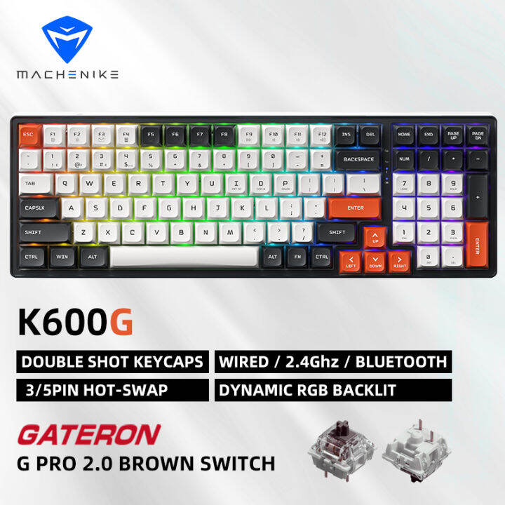 machenike-k600-คีย์บอร์ดแบบแมคคานิคอลคีย์บอร์ดไร้สาย-bluetooth-แบบ-hot-swappable-gateron-switch-เค้าโครงปุ่ม-100-ปุ่ม-rgb-backlight-คีย์บอร์ดเล่นเกม