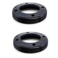 2Pc Crank Arm Cap Compatible for SRAM Dub System,Black Aluminum Alloy M18/M30 Side Cover BB30 /Dub, Crank Arm Fixing Cap