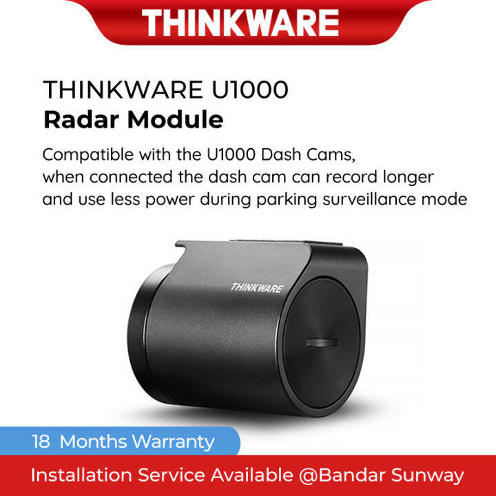 thinkware u1000 radar