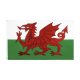 ธงชาติ ธงตกแต่ง ธงเวลส์ เวลส์ Wales ขนาด 150x90cm ส่งสินค้าทุกวัน ธงมองเห็นได้ทั้งสองด้าน ธงมังกรแดง