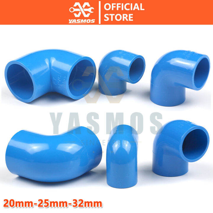 1/2" 3/4'' 1'' Pvc Blue Water Pipeline Fittings Elbow Lazada PH