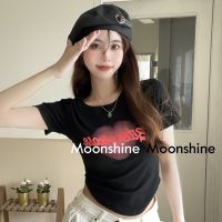 COD DSGTREYTTRYUII Moon เสื้อครอป เสื้อสายเดี่ยว ย้อนยุค y2k 2023 NEW 23021108