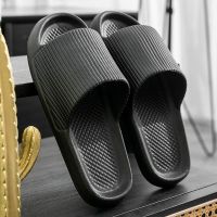 Non-Slip Slippers Men Women Indoor Home Eva Slides Bathroom Waterproof Shoes Deodorant Soft Bottom Outer Wear Sandals Flip Flops