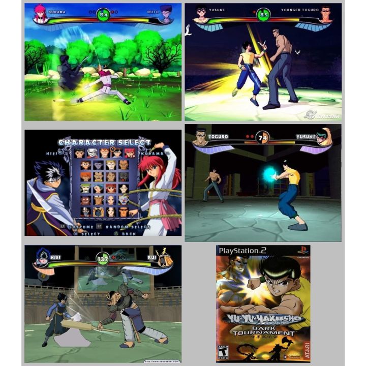 yu-yu-hakusho-ยูยูฮาคุโช-คนเก่งฟ้าประทาน-แผ่นเกม-ps2-playstation-2