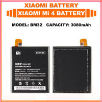 ต้นฉบับ Xiaomi Mi 4  แบตเตอรี่ รุ่น BM32  3080mAh...